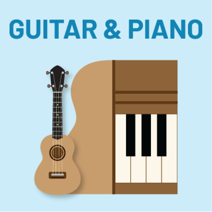 Guitar and Piano business music channel