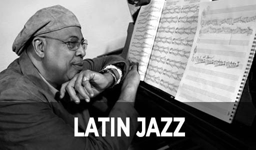 Latin Jazz music by artists like Chucho Valdez